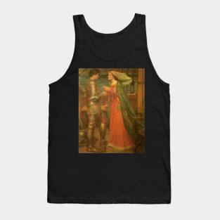 Tristan and Isolde by John William Waterhouse Tank Top